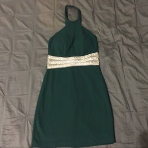 Green Cocktail Dress